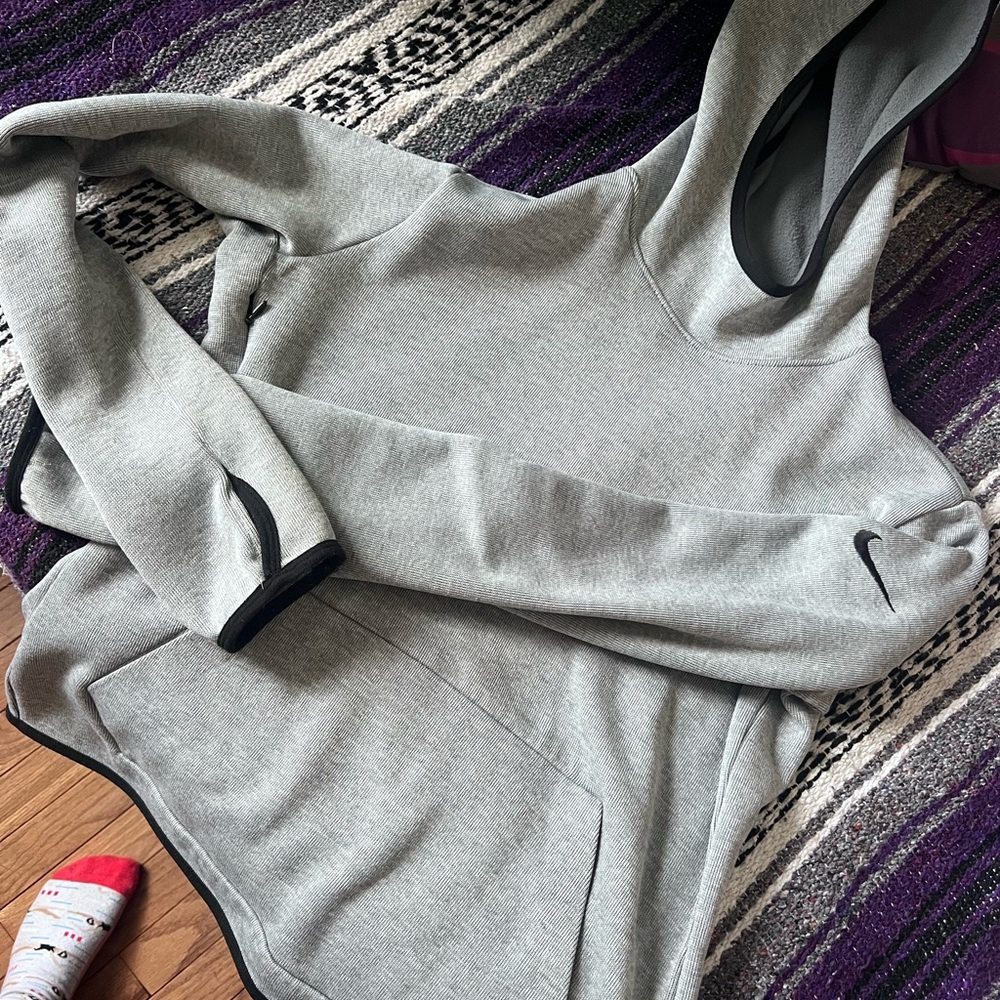 Gray Nike Dri-Fit Hoodie